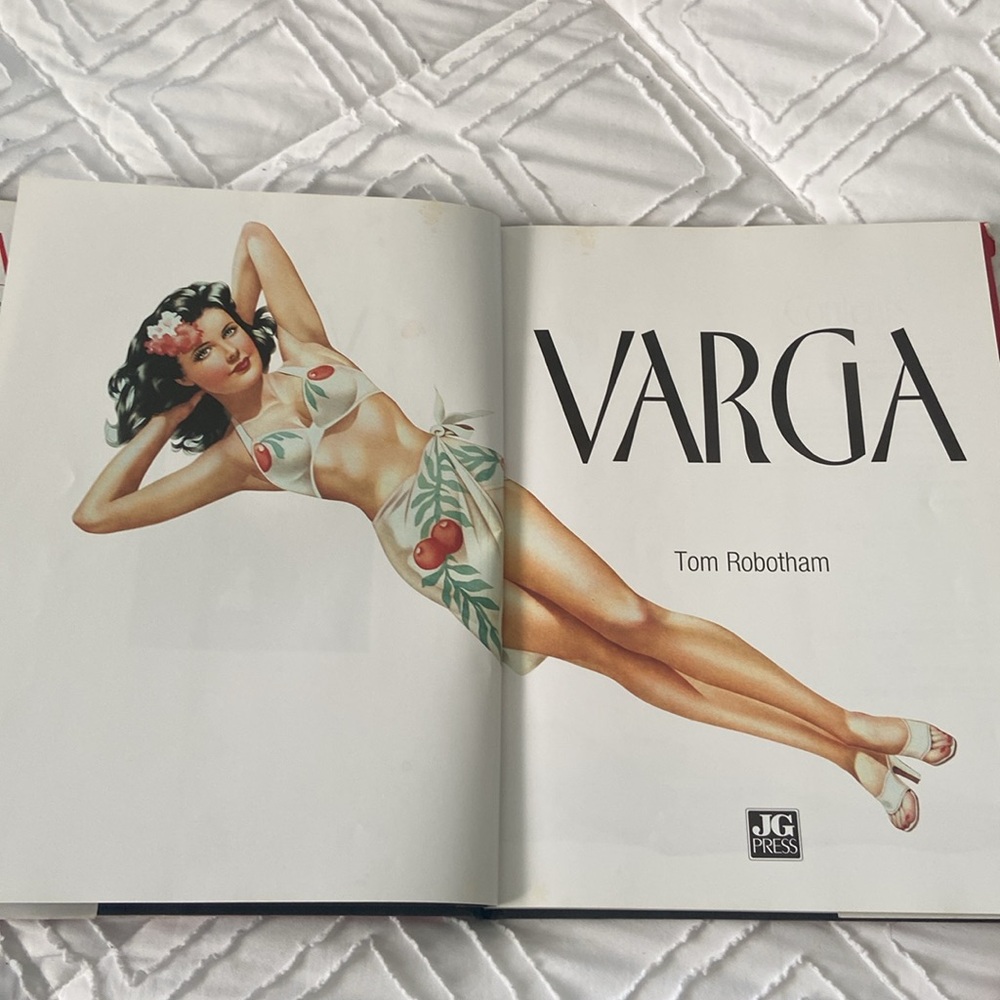 Book beautiful Varga girls Tom Robotham